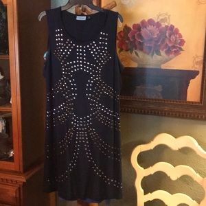 Cynthia Navy Dress